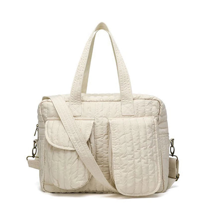 large Capacity Lightweight Multi Compartment Design Baby Diaper Bag Suitable for Storing Bottles Diapers and Clothing Mommy Bag