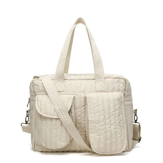 large Capacity Lightweight Multi Compartment Design Baby Diaper Bag Suitable for Storing Bottles Diapers and Clothing Mommy Bag